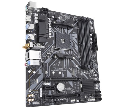 Gigabyte GA-B450M-DS3H-WIFI AMD B450 Socket AM4 micro ATX