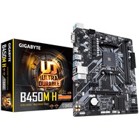 GIGABYTE B450M H AM4 DDR4 1xM.2 4xSATA d Sub HDMI mATX MB