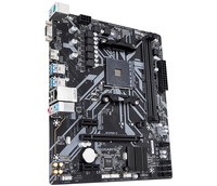 GIGABYTE B450M H AM4 DDR4 1xM.2 4xSATA d Sub HDMI mATX MB