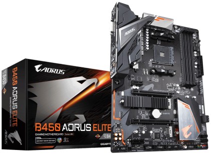 Gigabyte B450 AORUS ELITE scheda madre Presa AM4 ATX AMD B450