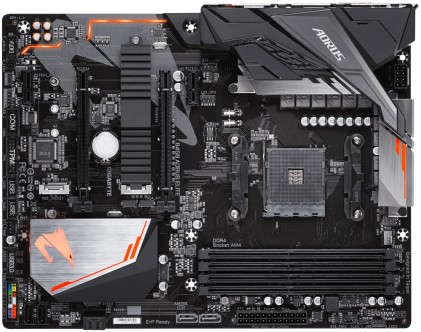 Gigabyte B450 AORUS ELITE scheda madre Presa AM4 ATX AMD B450