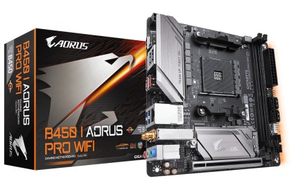 Gigabyte B450 I AORUS PRO WIFI scheda madre Presa AM4 mini ATX AMD B450
