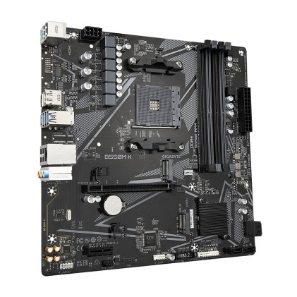 Gigabyte B550M K 1.0 scheda madre AMD B550 Socket AM4 micro ATX