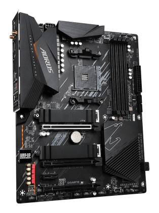 GIGABYTE B550 AORUS ELITE AX V2 Scheda madre - CPU AMD Ryzen 5000, VRM a 12+2 fasi, fino a 4733 MHz DDR4, 1xPCIe 4.0 + 1xPCIe 3.0 M.2, Wi-Fi 6E, LAN 2.5GbE, USB 3.2 Gen 2