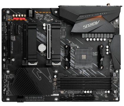 Gigabyte B550 AORUS ELITE AX V2 scheda madre Presa AM4 ATX AMD B550 - RESO CLIENTE