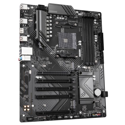 GIGABYTE B550 EAGLE Scheda madre - CPU AMD Ryzen serie 5000 G, VRM a 10+3+1 fasi, fino a 3200 MHz DDR4, 1xPCIe 4.0 + 1xPCIe 3.0 M.2, LAN 1GbE, USB 3.2 Gen 2