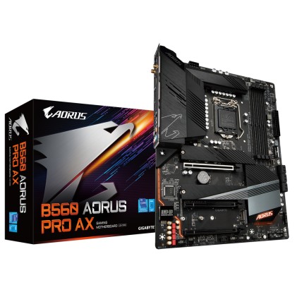 Gigabyte B560 AORUS PRO AX scheda madre Intel B560 LGA 1200 ATX