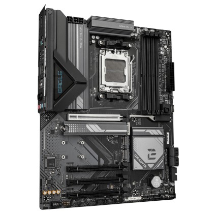 GIGABYTE B650E EAGLE WIFI6E Scheda Madre - CPU AMD Ryzen 9000 Series, VRM a 8+2+2 fasi, fino a 8200MHz DDR5 (O.C), 1xPCIe 5.0 + 2xPCIe 4.0 M.2, LAN 2.5GbE, WIFI 6E, USB 3.2 Gen 2