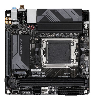 Gigabyte B650I AX scheda madre AMD B650 Presa di corrente AM5 mini ITX