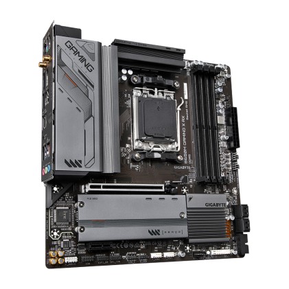 Gigabyte B650M GAMING X AX (rev. 1.x) AMD B650 Presa di corrente AM5 micro ATX