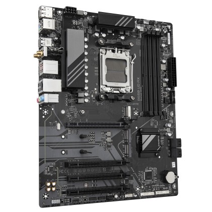 GIGABYTE B650 UD AX Scheda Madre - Supporta CPU AMD Ryzen Serie 9000, VRM a 6+2+2 fasi, fino a 7600MHz DDR5 (OC), 1x PCIe 5.0 + 2x PCIe 4.0 M.2, LAN GbE, Wi-Fi 6, USB 3.2 Gen 2