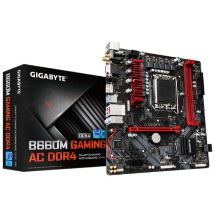 Gigabyte B660M GAMING AC DDR4 scheda madre Intel B660 LGA 1700 micro ATX