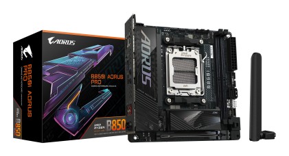 GIGABYTE B850I AORUS PRO Scheda Madre - Supporta processori AMD Ryzen Serie 9000, VRM digitale a 8+2+1 fasi, fino a 8400MHz DDR5 (OC), 1xPCIe 5.0 + 1xPCIe 4.0 M.2, 2.5LAN, WIFI 7, USB 3.2 Gen 2