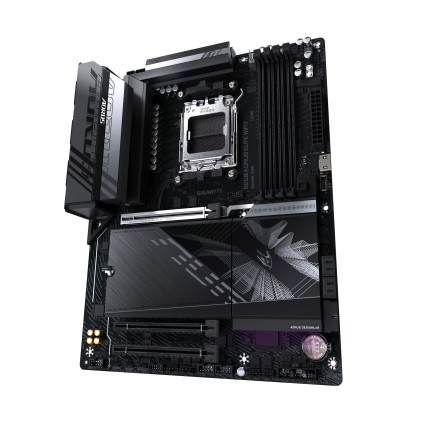 GIGABYTE B850 AORUS ELITE WIFI7 Scheda Madre - CPU AMD Ryzen Serie 9000, VRM digitale 14+2+2 fasi, fino a 8200MHz DDR5 (OC), 1xPCIe 5.0 + 2xPCIe 4.0 M.2, LAN 2,5, WIFI 7, USB 3.2 Gen 2x2