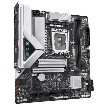 GIGABYTE B860M EAGLE V2 Scheda madre - CPU Intel Core Ultra Series, VRM a 6+1+2 fasi, fino a 9066 MHz DDR5, 1x M.2 PCIe 5.0 + 1x M.2 PCIe 4.0, LAN 2.5 GbE, USB 3.2 Gen 1