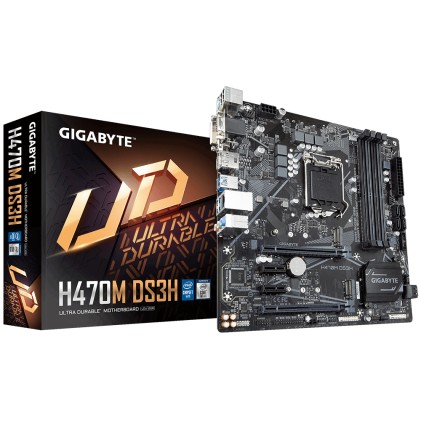 Gigabyte H470M DS3H scheda madre LGA 1200 micro ATX
