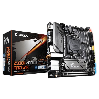 Gigabyte Z390 I AORUS PRO WIFI LGA 1151 (Presa H4) mini ITX Intel Z390