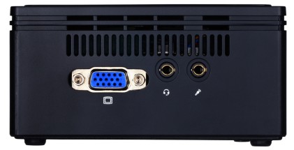 Gigabyte GB-BACE-3160 barebone per PC/stazione di lavoro J3160 1,6 GHz PC con dimensioni 0,69 l Nero