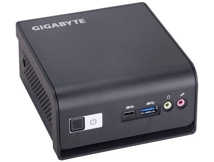 Gigabyte GB-BLCE-4000RC barebone per PC/stazione di lavoro PC di dimensioni 0.67 l Nero N4000 2,6 GHz