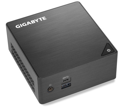 Gigabyte GB-BLPD-5005 barebone per PC/stazione di lavoro J5005 1,5 GHz Nero BGA 1090