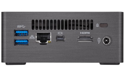 Gigabyte GB-BLPD-5005 barebone per PC/stazione di lavoro J5005 1,5 GHz Nero BGA 1090