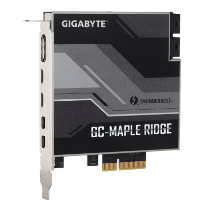 Gigabyte GC-MAPLE RIDGE scheda di interfaccia e adattatore Interno DisplayPort, Mini DisplayPort, Thunderbolt 4, USB 3.2 Gen 2 (3.1 Gen 2)