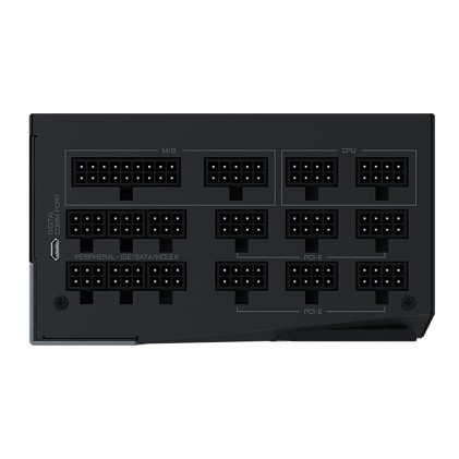 Gigabyte AORUS P1200W alimentatore per computer 1200 W 20+4 pin ATX ATX Nero