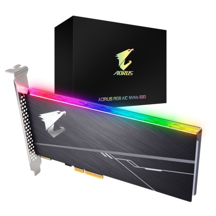 GIGABYTE AORUS RGB AIC 512GB NVMe SSD