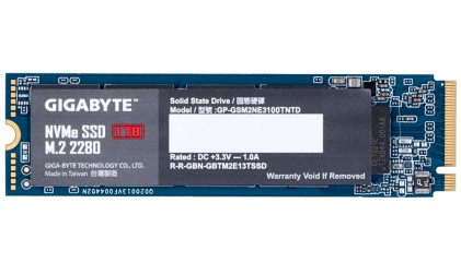 Gigabyte GP-GSM2NE3100TNTD drives allo stato solido M.2 1000 GB PCI Express 3.0 NVMe