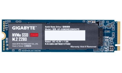 Gigabyte GP-GSM2NE3256GNTD drives allo stato solido M.2 256 GB PCI Express 3.0 NVMe