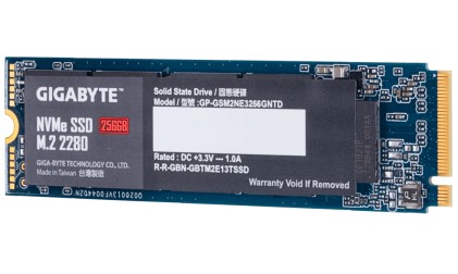 Gigabyte GP-GSM2NE3256GNTD drives allo stato solido M.2 256 GB PCI Express 3.0 NVMe