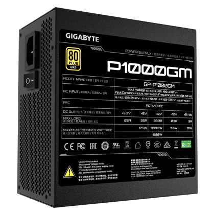 GIGABYTE GP-P1000GM PSU 1000W 80+ Gold
