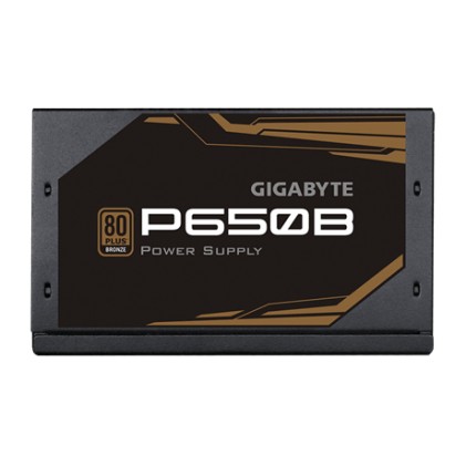 GIGABYTE GP-P650B 650W ATX12V 80 PLUS BRONZE Certified Active PFC Power Supply