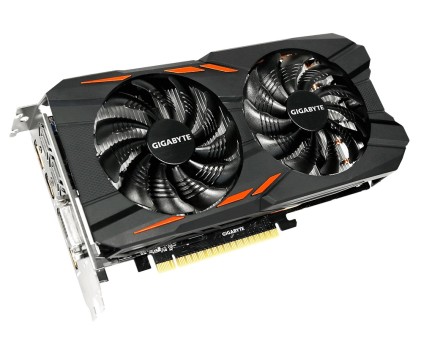 SVGA Gigabyte GTX1050Ti 4GB WindForce OC