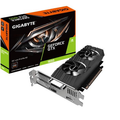 Gigabyte GeForce GTX 1650 OC Low Profile 4G NVIDIA 4 GB GDDR5