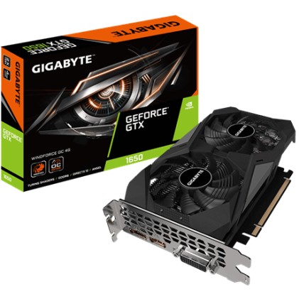 SVGA Gigabyte GTX 1650 D6 WINDF. OC 4G