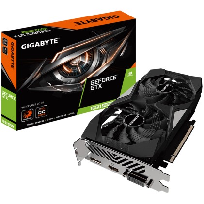 SVGA Gigabyte GeForce GTX 1650 Super 4GB Windforce OC