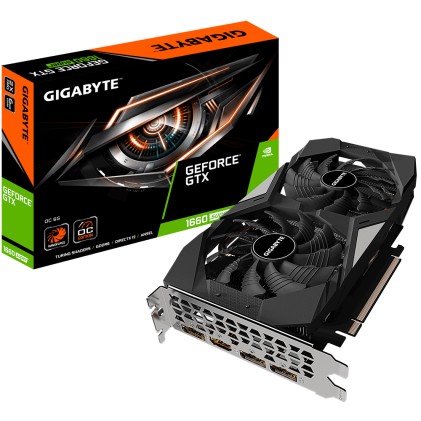 Gigabyte GV-N166SOC-6GD scheda video NVIDIA GeForce GTX 1660 SUPER 6 GB GDDR6