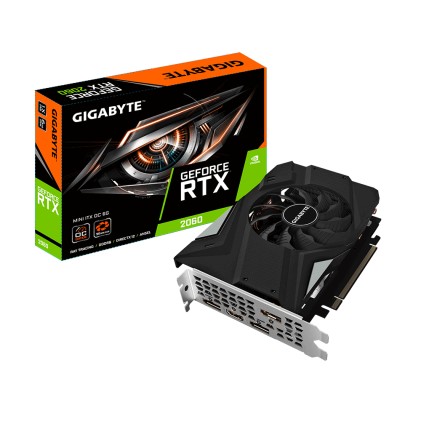 SVGA Gigabyte GeForce RTX 2060 Mini ITX OC 6G, 6144 MB GDDR6