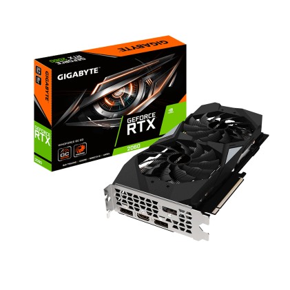 SVGA GigaByte GeForce RTX 2060 Windforce OC 6G - 6GB D6