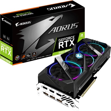 SVGA Gigabyte GeForce RTX 2060 SUPER 8GB AORUS