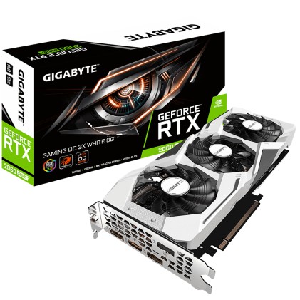 SVGA Gigabyte GeForce RTX 2060 SUPER 8GB GAMING OC 3X WHITE