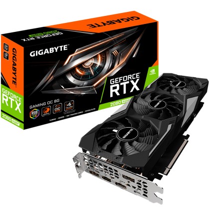Gigabyte GV-N208SGAMING OC-8GC (REV. 2) scheda video NVIDIA GeForce RTX 2080 SUPER 8 GB GDDR6
