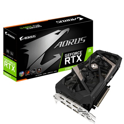 SVGA Gigabyte Aorus GeForce RTX 2080 Ti 11G, 11264 MB GDDR6