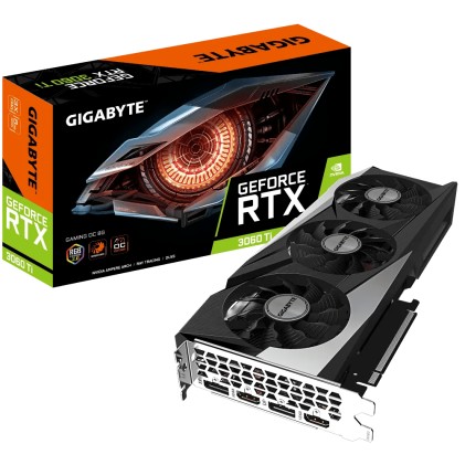 Gigabyte GeForce RTX 3060 Ti GAMING OC 8G (rev. 2.0) NVIDIA 8 GB GDDR6