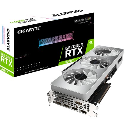Gigabyte GV-N308TVISION OC-12GD scheda video NVIDIA GeForce RTX 3080 Ti 12 GB GDDR6X