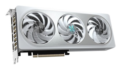 GIGABYTE GeForce RTX 5060 AERO OC 8G Scheda Grafica - 8GB GDDR7, 128bit, PCI-E 5.0, 2595 MHz Frequenza core, 3 x DisplayPort, 1 x HDMI, GV-N5060AERO OC-8GD