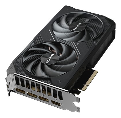 GIGABYTE GeForce RTX 5060 Ti WINDFORCE OC 8G Scheda Grafica – 8 GB GDDR7, 128 bit, PCI-E 5.0, 2587 MHz Frequenza del core, 3 x DisplayPort, 1 x HDMI, GV-N506TWF2OC-8GD