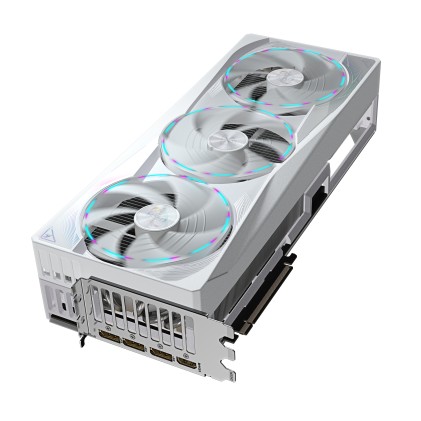 GIGABYTE AORUS GeForce RTX 5090 STEALTH ICE 32G Scheda Grafica - 32GB GDDR7, 512bit, PCI-E 5.0, 2655MHz Frequenza core, 3 x DP 2.1a, 1 x HDMI 2.1b, NVIDIA DLSS 4, GV-N5090AORUSST ICE-32GD