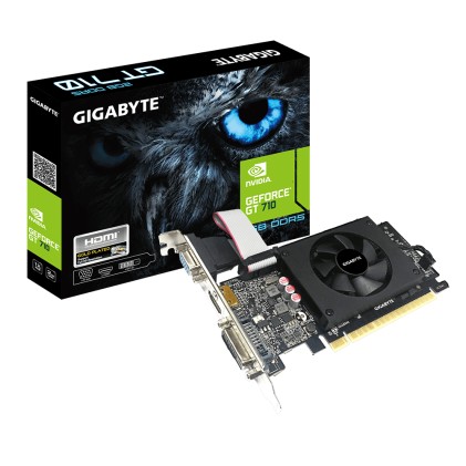 SVGA Gigabyte GeForce GT 710 2GB D5 2GIL low profile